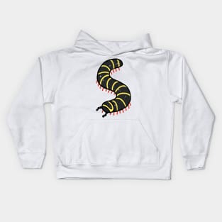 bumblebee millipede Kids Hoodie